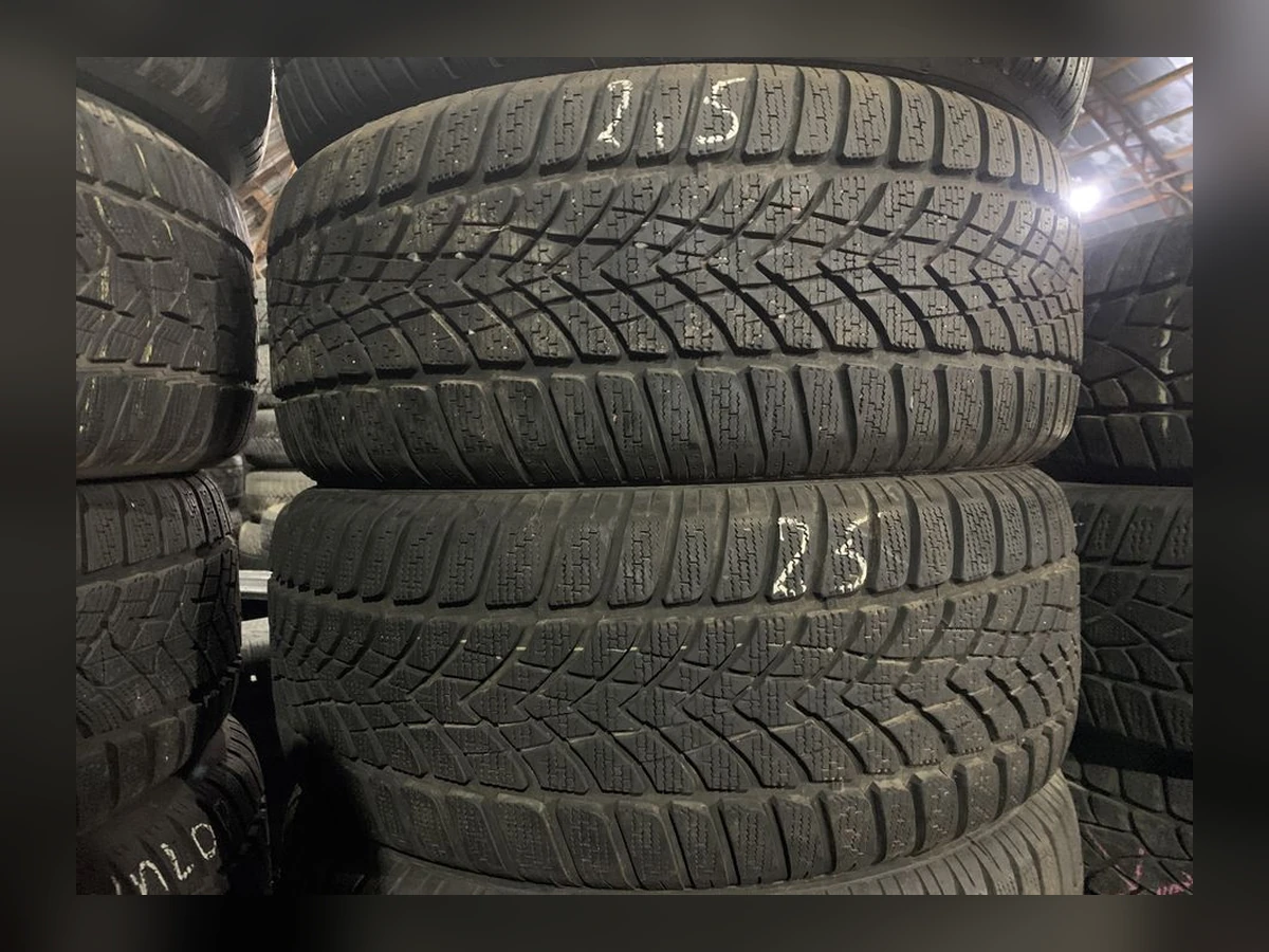 Dunlop — 225/55 R17 — Dunlop 225/55 R17 Зима (липучка) 4 шт (Комплект) — 6.5