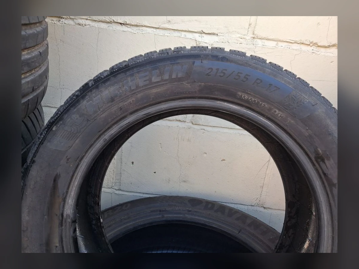 Michelin — 215/55 R17 — Michelin 215/55 R17 Зима (липучка) 1 шт (Одиночка) — 6.5