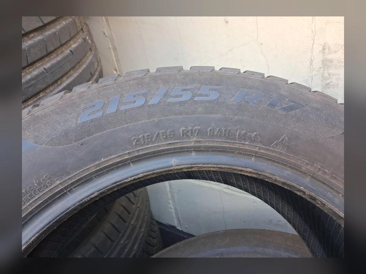 Michelin — 215/55 R17 — Michelin 215/55 R17 Зима (липучка) 1 шт (Одиночка) — 6.5