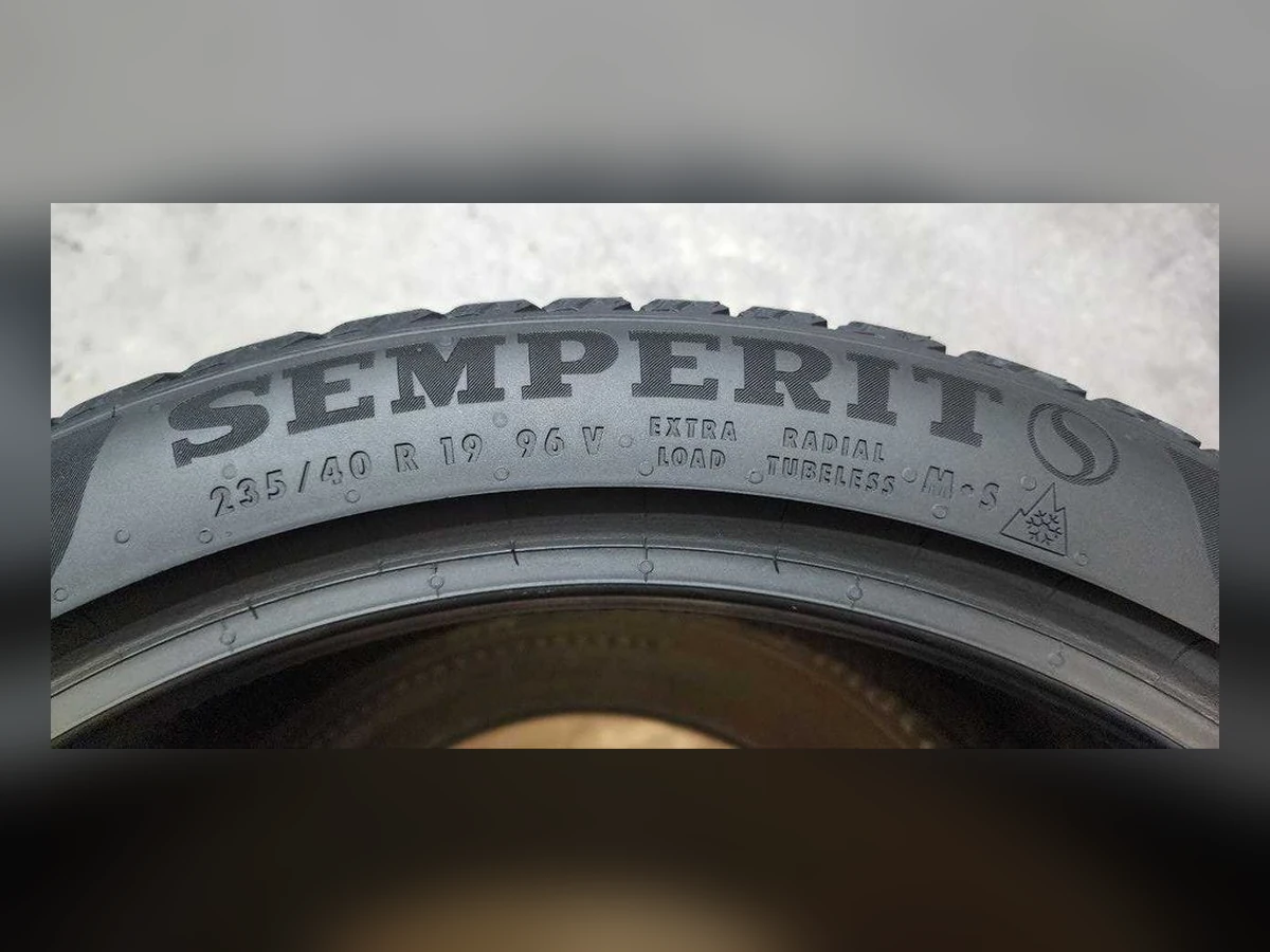Semperit — 235/40 R19 — Semperit 235/40 R19 Зима (липучка) 2 шт (Пара) — 6.0