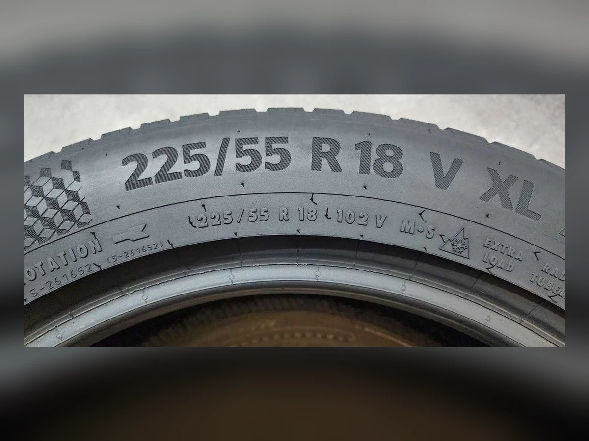 Continental — 225/55 R18 — Continental 225/55 R18 Зима (липучка) 2 шт (Пара) — 6.0