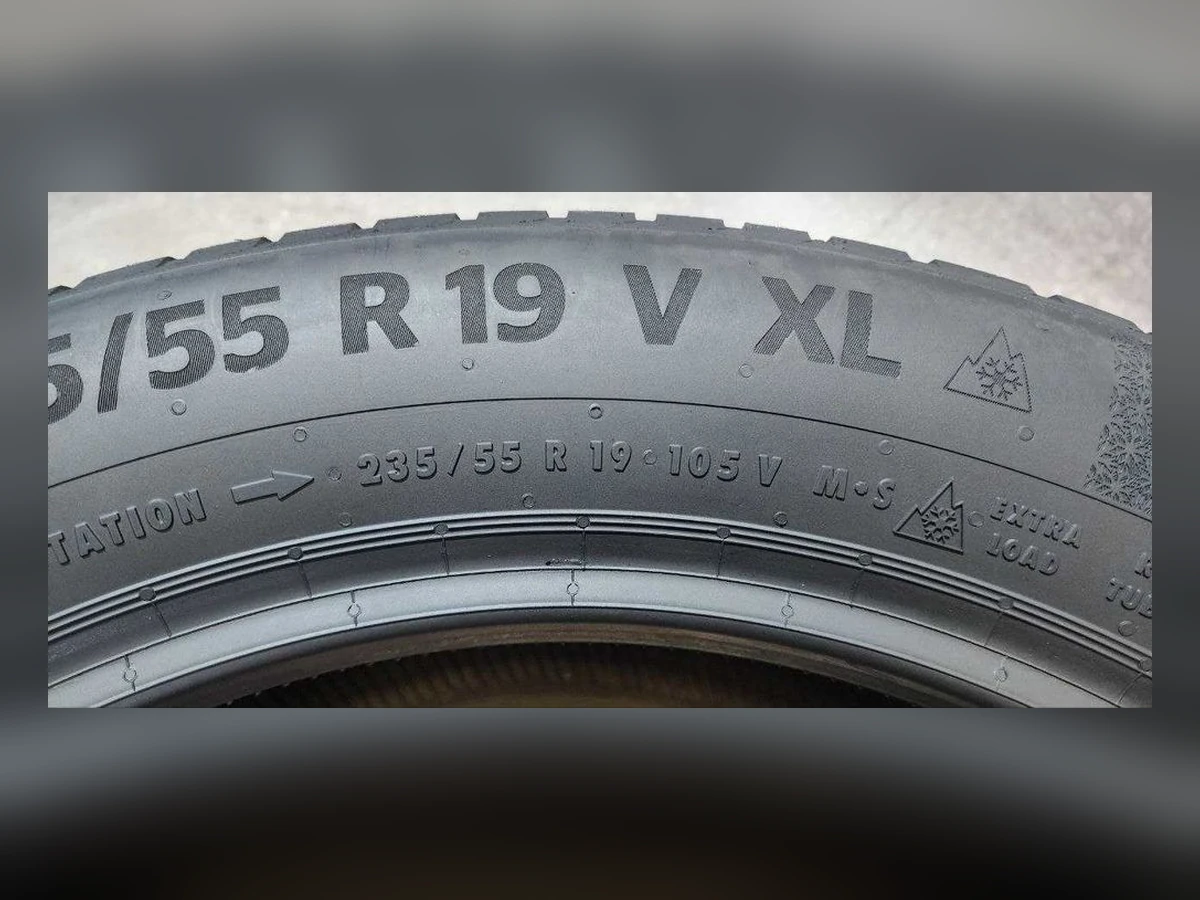 Continental — 235/55 R19 — Continental 235/55 R19 Всесезонка 2 шт (Пара) — 6.0