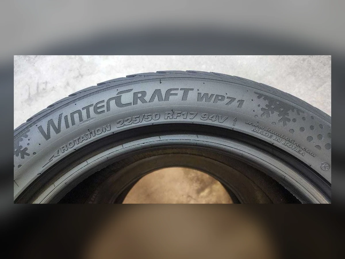 Kumho — 225/50 R17 — Kumho 225/50 R17 Зима (липучка) 4 шт (Комплект) — 6.0