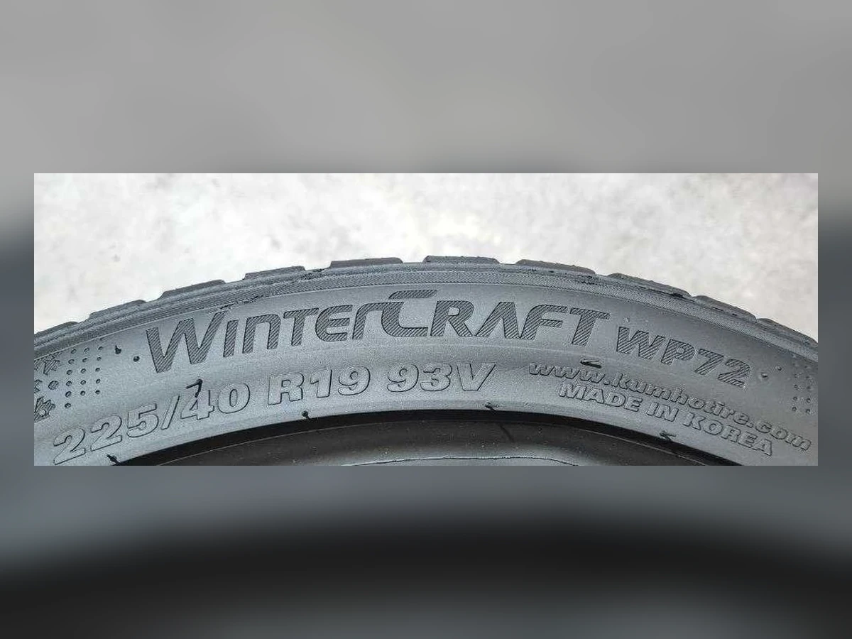 Kumho — 225/40 R19 — Kumho 225/40 R19 Зима (липучка) 2 шт (Пара) — 6.0
