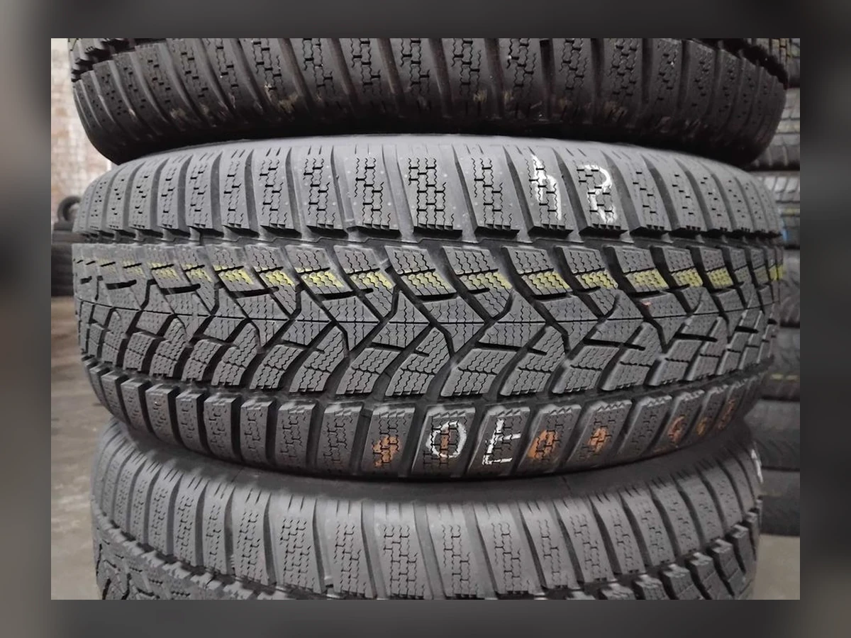 Dunlop — 215/60 R16 — Dunlop 215/60 R16 Зима (липучка) 4 шт (Комплект) — 8.5+ (Новая)