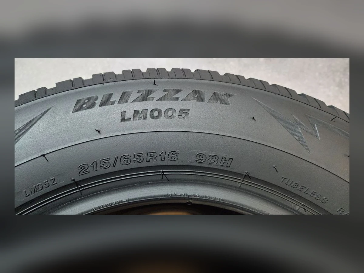 Bridgestone — 215/65 R16 — Bridgestone 215/65 R16 Зима (липучка) 4 шт (Комплект) — 6.0
