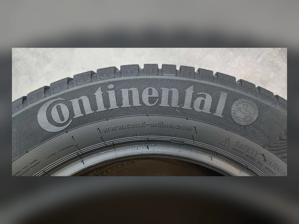 Continental — 195/65 R15 — Continental 195/65 R15 Зима (липучка) 2 шт (Пара) — 7.0