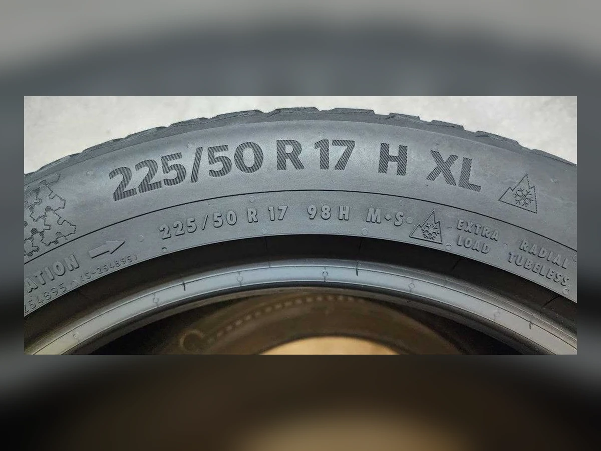 Continental — 225/50 R17 — Continental 225/50 R17 Зима (липучка) 4 шт (Комплект) — 8.0